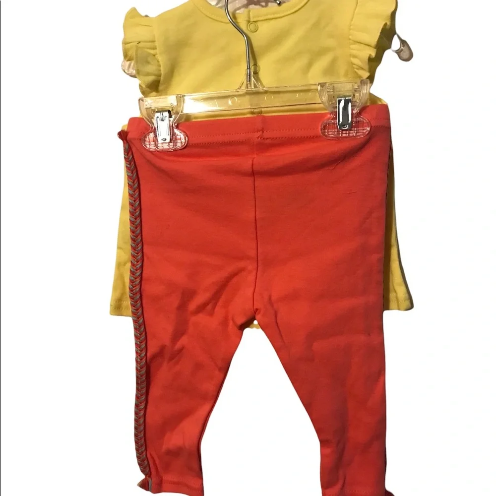 Mini Moi yellow shirt